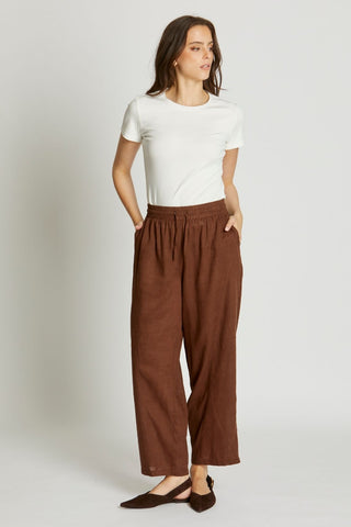 Josie-pant-chocolate