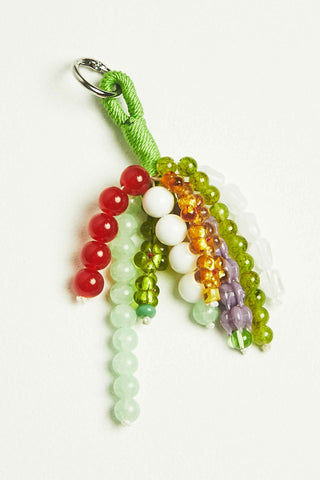Lime Beaded Charm